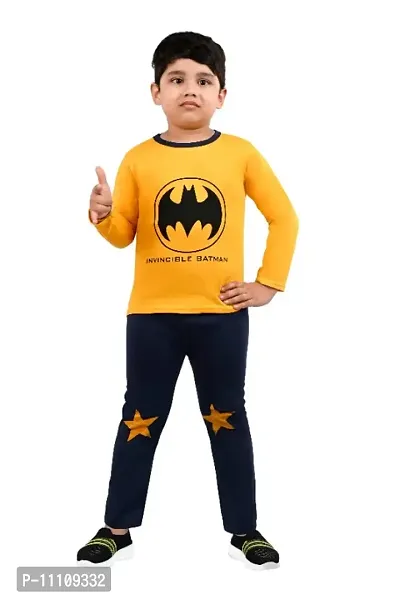 NEW GEN BOYS COTTON FULL SLEEVE T SHIRT WITH FULL PANT