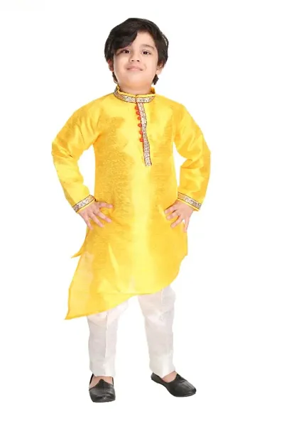 BOYS STYLISH KURTA WITH PAJAMA SET