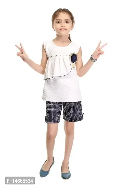 NEW GEN GIRLS TOP AND SHORT PANT-thumb0