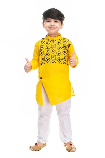 NEW GEN BOYS KURTA PAJAMA SET