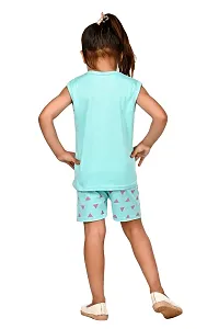 New Gen Girls Casual T Shirt With Pant-thumb1