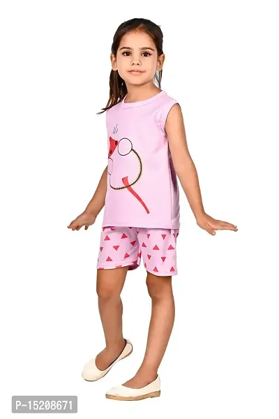 NEW GEN GIRLS CASUAL T-SHIRT WITH PANT-thumb3