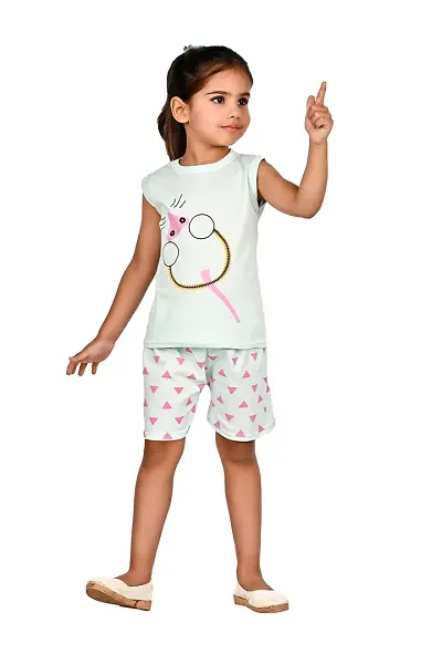 NEW GEN GIRLS CASUAL T-SHIRT WITH PANT