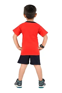 BOYS COTTON TSHIRT AND PANT SET-thumb3