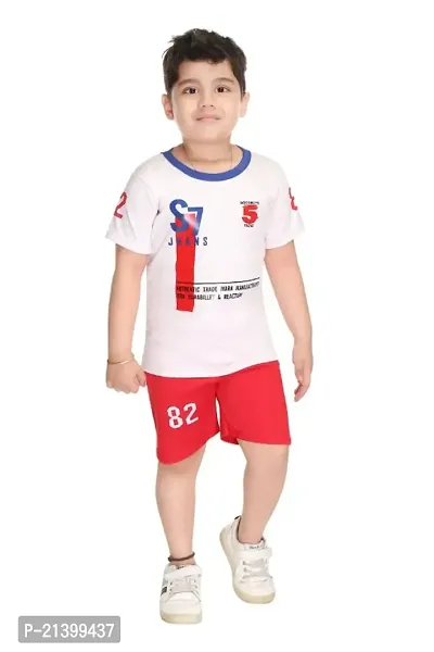 BOYS T-SHIRT AND PANT SET-thumb0