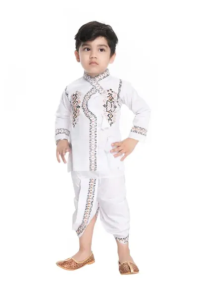 NEW GEN BOYS KURTA DHOTI SET