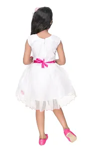 Girls Stylish Fit and Flared Frock-thumb2