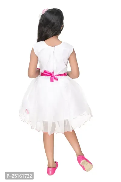 Girls Stylish Fit and Flared Frock-thumb3