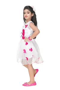 Girls Stylish Fit and Flared Frock-thumb1