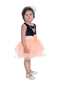 Classic Silk Dress for Kids Girls-thumb2