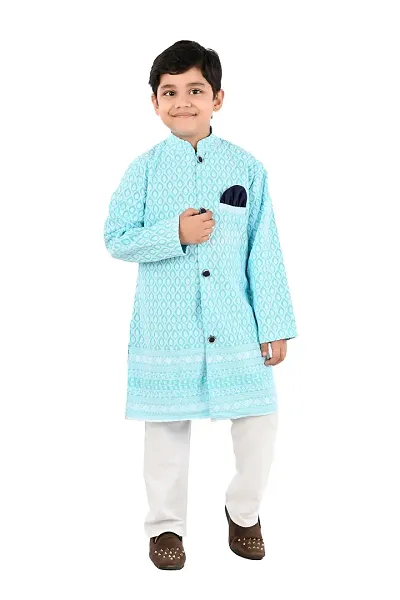 NEW GEN BOYS SHERWANIS WITH PAJAMA SET