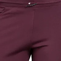 TINY TOON Maroon Solid Casual Lower for Boys-thumb4