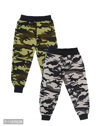 TINY TOON Green Kids Joggers Pack of 2
