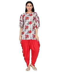 DELHIITE Pink Color Solid Rayon Fabric Regular Dhoti Pants for Women (Free Size)-thumb4