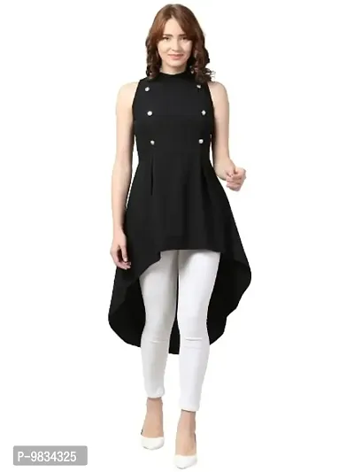 Vogue Tantra Woman Solid Collar Polyester Womens A-Line Dress