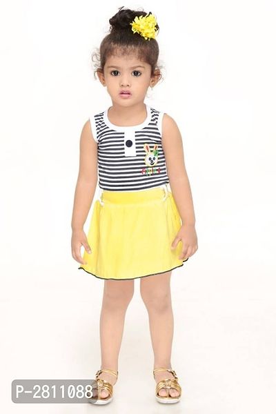 JUST TRENDY COTTON DRESS FOR GIRLS-thumb0