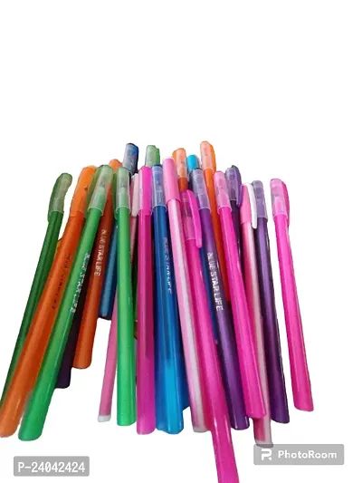 Use And Throw Blue Ball Pen 40 piece-thumb0