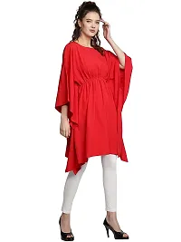 Cotrel Women Rayon Solid Kaftans-thumb2