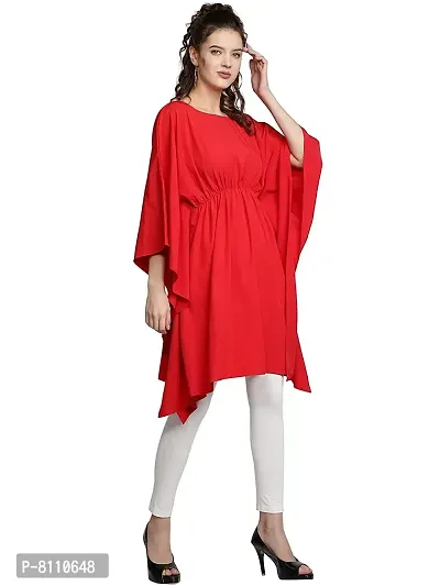 Cotrel Women Rayon Solid Kaftans-thumb3