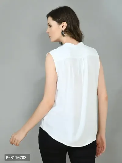 COTREL Women Casual TOP White 7XL-thumb2