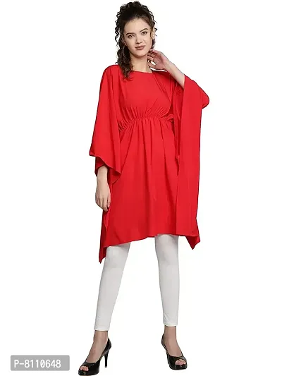 Cotrel Women Rayon Solid Kaftans-thumb0