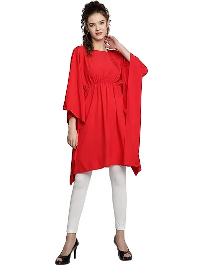 Cotrel Women Rayon Solid Kaftans