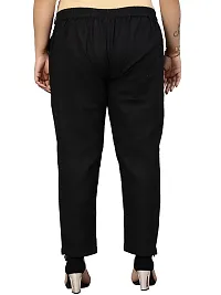 Cotrel Plus SizeWomen's Cotton Flex Regular Fit Trouser-thumb2