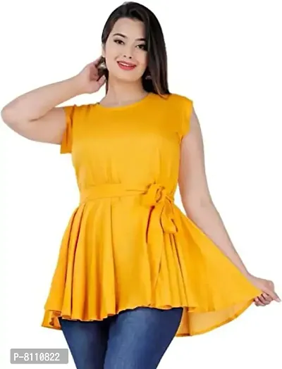 COTREL Women Casual TOP Yellow 5XL-thumb0