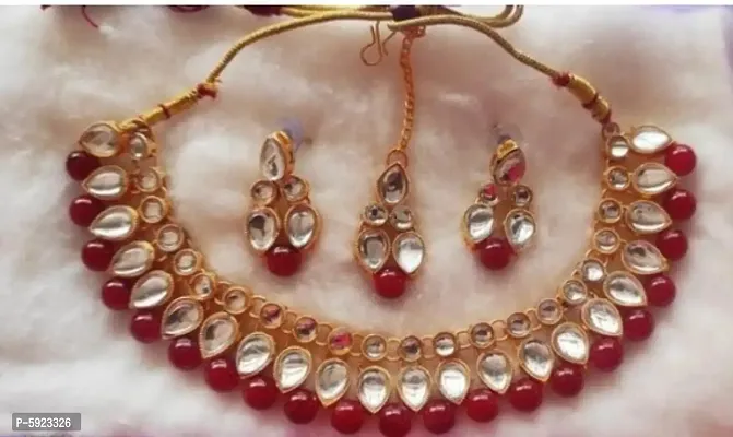 Trendy Brass Jewellery Set for Women