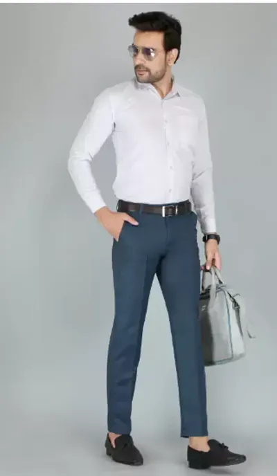 Stylish Cotton Solid Trouser For Men At Best Price