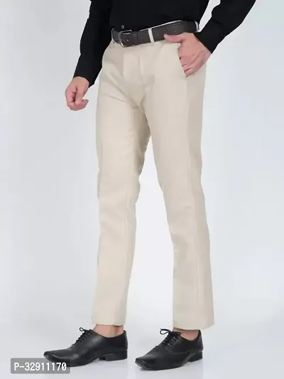 Stylish Cotton Blend Formal Trouser for Men-thumb3