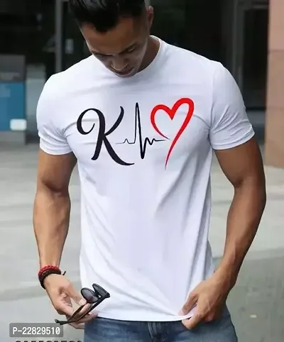 Reliable White Polycotton T-Shirt For Men-thumb0