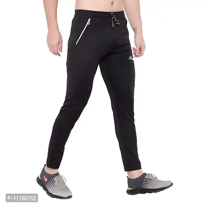 Mank-D Men's Ns Lycra Track Pants-for Gym Exercise Running and Sports Activity-thumb3