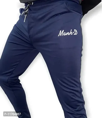 Mank-D Combo Slim Fit Athletic Track Pants | Joggers Gym Pants for Men | Casual Running Workout Pants with Pockets | Pack of 2 Trackpants-thumb3