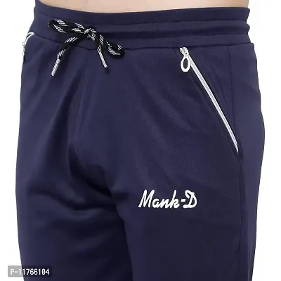 Mank-D Men's Ns Lycra Track Pants-for Gym Exercise Running and Sports Activity-thumb3