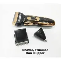 Multifunctional 3 In 1 Grooming Kit Trimmer 90 min (black)-thumb1