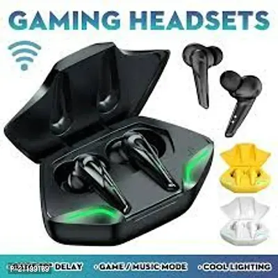 Wireless Earbuds with Mic Gaming Bluetooth Headphones Touch(black)-thumb3