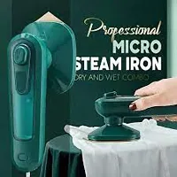 Portable Travel Iron, Mini Iron Steam Iron Handheld Ironing Machine(green)-thumb1