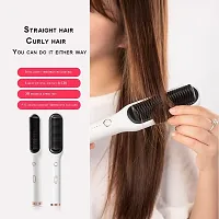 Straightener Comb Brush Anti-Scald Perfect for Home Hair Style for Women PACK OF 1-thumb1