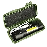 LED Flashlight with COB Light Mini Waterproof PACK OF 1-thumb2