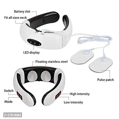 Neck Massager for Neck Pain relief, Cervical Pain Relief Massager With Heat PACK  OF 1-thumb2