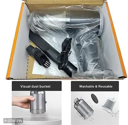 Vacuum Cleaner for Home and Car Wireless Dust Collection 2 in 1 Car Vacuum Cleaner PACK OF 1-thumb5