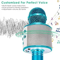 Bluetooth Karaoke Handheld Singing Microphone PACK OF 1 Color May Vary-thumb2