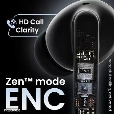 W20 with Zen ENC Mic, 35H Battery Life, Low Latency Gaming, Made in India, 5.3v Bluetooth Headse-thumb5