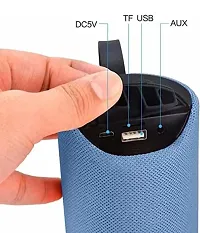 TG-113 HD High Bass Stereo Audio Ultra-Portable Wireless Bluetooth Speaker USB Charging(pack of 1)-thumb2