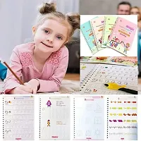 Number Tracing Book for Preschoolers with Pen, Magic Calligraphy Copybook Reusable Writing Tool(pack of 1)-thumb1