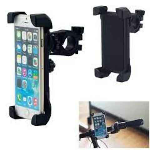 Universal Bike Mount Mobile Phone Holder Bracket For Motorcycle And Cycle For All Smartphone(pack of 1)