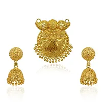 Combo Of Mangalsutra Necklace Set Pendant With Earrings-thumb1