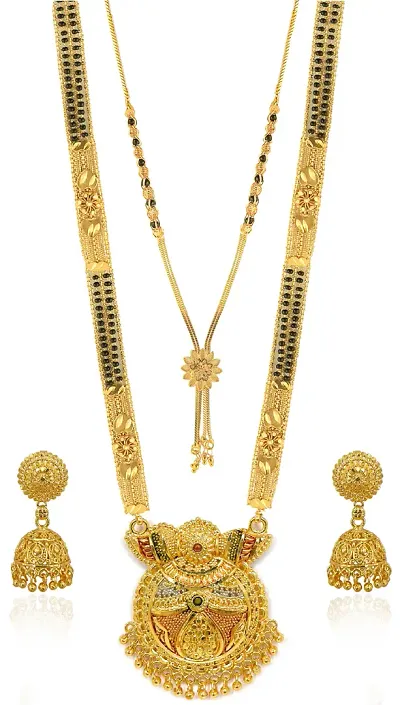 Women Brass Jewellery Set 