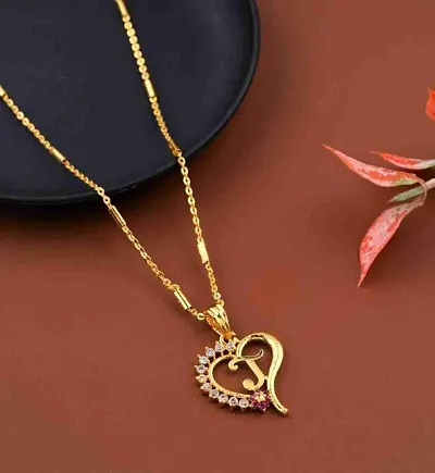 Beautiful Plated Alphabetic Later Mangalsutra Special For Women